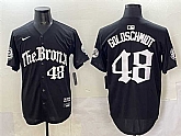 Men's New York Yankees #48 Paul Goldschmidt Black 'Gothic Legacy Edition' Vapor Premier Limited Stitched Jersey,baseball caps,new era cap wholesale,wholesale hats