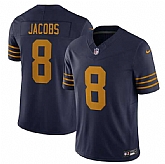 Men's Green Bay Packers #8 Josh Jacobs Navy The 1923 Classic Vapor F.U.S.E. Limited Stitched Jersey,baseball caps,new era cap wholesale,wholesale hats