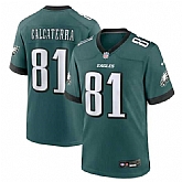 Men & Women & Youth Philadelphia Eagles #81 Grant Calcaterra Midnight Green Vapor Stitched Nike Limited Jersey,baseball caps,new era cap wholesale,wholesale hats