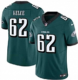 Men & Women & Youth Philadelphia Eagles #62 Jason Kelce Green 2024 F.U.S.E. Vapor Untouchable Limited Stitched Jersey,baseball caps,new era cap wholesale,wholesale hats