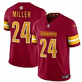 Men & Women & Youth Washington Commanders #24 Von Miller Burgundy 2025 F.U.S.E. Vapor Limited Stitched Jersey,baseball caps,new era cap wholesale,wholesale hats