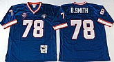 Men's Buffalo Bills #78 Bruce Smith Blue Throwback Stitched Football Jersey,baseball caps,new era cap wholesale,wholesale hats