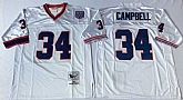 Men's Buffalo Bills #34 Thurman Thomas White Throwback Stitched Football Jersey,baseball caps,new era cap wholesale,wholesale hats