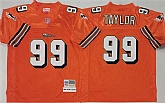 Men's Miami Dolphins #99 Jason Taylor Orange Throwback Stitched Football Jersey,baseball caps,new era cap wholesale,wholesale hats