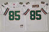 Men's Miami Dolphins #85 Mark Duper White Throwback Stitched Football Jersey,baseball caps,new era cap wholesale,wholesale hats