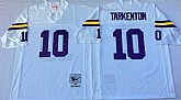 Men's Minnesota Vikings #10 Fran Tarkenton White Throwback Stitched Football Jersey,baseball caps,new era cap wholesale,wholesale hats