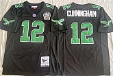 Men's Philadelphia Eagles #12 Randall Cunningham Black Throwback Stitched Football Jersey,baseball caps,new era cap wholesale,wholesale hats