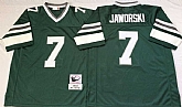 Men's Philadelphia Eagles #7 Ron Jaworski Green Throwback Stitched Football Jersey,baseball caps,new era cap wholesale,wholesale hats