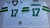 Men's Philadelphia Eagles #17 Harold Carmichael White Throwback Stitched Football Jersey,baseball caps,new era cap wholesale,wholesale hats