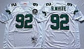 Men's Philadelphia Eagles #92 Reggie White White Throwback Stitched Football Jersey,baseball caps,new era cap wholesale,wholesale hats