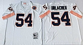 Men's Chicago Bears #54 Brian Urlacher White Throwback Stitched Football Jersey,baseball caps,new era cap wholesale,wholesale hats