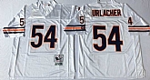 Men's Chicago Bears #54 Brian Urlacher White Road Throwback Jersey,baseball caps,new era cap wholesale,wholesale hats