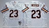 Men's Chicago Bears #23 Devin Hester White Throwback Stitched Football Jersey,baseball caps,new era cap wholesale,wholesale hats