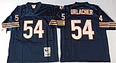 Men's Chicago Bears #54 Brian Urlacher Navy 1985 Throwback Jersey,baseball caps,new era cap wholesale,wholesale hats