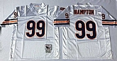Men's Chicago Bears #99 Dan Hampton White Road Throwback Jersey,baseball caps,new era cap wholesale,wholesale hats