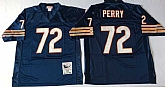 Men's Chicago Bears #72 William Perry Navy 1985 Throwback Jersey,baseball caps,new era cap wholesale,wholesale hats
