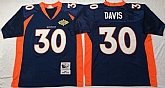 Men's Denver Broncos #30 Terrell Davis Navy Throwback Stitched Football Jersey,baseball caps,new era cap wholesale,wholesale hats