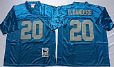 Men's Detroit Lions #20 Barry Sanders Blue Throwback Stitched Football Jersey1,baseball caps,new era cap wholesale,wholesale hats