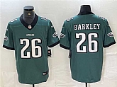 Men's Philadelphia Eagles #26 Saquon Barkley Green 2024 New Vapor Untouchable Limited Stitched Jersey,baseball caps,new era cap wholesale,wholesale hats