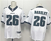 Men's Philadelphia Eagles #26 Saquon Barkley White 2024 New Vapor Untouchable Limited Stitched Jersey,baseball caps,new era cap wholesale,wholesale hats