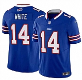 Men & Women & Youth Buffalo Bills #14 Mike White Blue 2025 F.U.S.E. Vapor Untouchable Limited Stitched Jersey,baseball caps,new era cap wholesale,wholesale hats