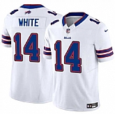 Men & Women & Youth Buffalo Bills #14 Mike White White 2025 F.U.S.E. Vapor Untouchable Limited Stitched Jersey,baseball caps,new era cap wholesale,wholesale hats