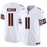 Men & Women & Youth Chicago Bears #11 Case Keenum White 2025 F.U.S.E. Vapor Untouchable Limited Stitched Jersey,baseball caps,new era cap wholesale,wholesale hats