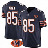 Men & Women & Youth Chicago Bears #85 Cole Kmet Navy 2025 F.U.S.E. With VMH Patch Vapor Untouchable Limited Stitched Jersey,baseball caps,new era cap wholesale,wholesale hats