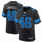 Men & Women & Youth Detroit Lions #46 Jack Campbell Black 2nd Alternate Vapor Limited Stitched Game Jersey,baseball caps,new era cap wholesale,wholesale hats