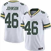 Men & Women & Youth Green Bay Packers #46 Amar Johnson White 2025 Vapor Untouchable Limited Stitched Jersey,baseball caps,new era cap wholesale,wholesale hats
