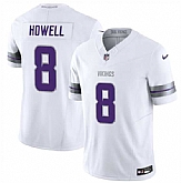 Men & Women & Youth Minnesota Vikings #8 Sam Howell White 2025 F.U.S.E. Winter Warrior Limited Stitched Jersey,baseball caps,new era cap wholesale,wholesale hats