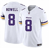Men & Women & Youth Minnesota Vikings #8 Sam Howell White 2025 F.U.S.E. Vapor Untouchable Limited Stitched Jersey,baseball caps,new era cap wholesale,wholesale hats