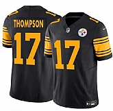 Men & Women & Youth Pittsburgh Steelers #17 Skylar Thompson Black 2025 F.U.S.E. Color Rush Vapor Limited Stitched Jersey,baseball caps,new era cap wholesale,wholesale hats