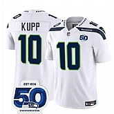 Men & Women & Youth Seattle Seahawks #10 Cooper Kupp White 2025 F.U.S.E. Vapor Untouchable Limited Stitched Jersey,baseball caps,new era cap wholesale,wholesale hats