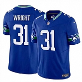 Men's Seattle Seahawks #31 Jacardia Wright Royal 2025 F.U.S.E Throwback Vapor Limited Stitched Jersey,baseball caps,new era cap wholesale,wholesale hats