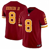 Men & Women & Youth Washington Commanders #8 Brian Robinson Jr. Burgundy 2025 F.U.S.E. Throwback Limited Stitched Jersey,baseball caps,new era cap wholesale,wholesale hats