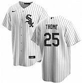 Men's Chicago White Sox #25 Jim Thome White Cool Base Stitched Jersey Dzhi,baseball caps,new era cap wholesale,wholesale hats