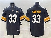Men's Pittsburgh Steelers #33 Jack Sawyer Black 2025 Vapor Limited Stitched Jersey,baseball caps,new era cap wholesale,wholesale hats