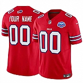 Men & Women & Youth Buffalo Bills Active Player Custom Red 2025 F.U.S.E. With Farewell Patch Vapor Untouchable Limited Stitched Jersey,baseball caps,new era cap wholesale,wholesale hats
