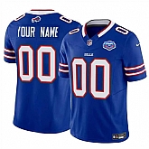 Men & Women & Youth Buffalo Bills Active Player Custom Blue 2025 F.U.S.E. With Farewell Patch Vapor Untouchable Limited Stitched Jersey,baseball caps,new era cap wholesale,wholesale hats