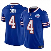 Men & Women & Youth Buffalo Bills #4 James Cook Blue 2025 F.U.S.E. With Farewell Patch Vapor Untouchable Limited Stitched Jersey,baseball caps,new era cap wholesale,wholesale hats