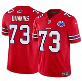 Men & Women & Youth Buffalo Bills #73 Dion Dawkins Red 2025 F.U.S.E. With Farewell Patch Vapor Untouchable Limited Stitched Jersey,baseball caps,new era cap wholesale,wholesale hats
