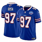 Men & Women & Youth Buffalo Bills #97 Joey Bosa Blue 2025 F.U.S.E. With Farewell Patch Vapor Untouchable Limited Stitched Jersey,baseball caps,new era cap wholesale,wholesale hats