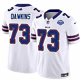 Men & Women & Youth Buffalo Bills #73 Dion Dawkins White 2025 F.U.S.E. With Farewell Patch Vapor Untouchable Limited Stitched Jersey,baseball caps,new era cap wholesale,wholesale hats