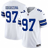 Men & Women & Youth Dallas Cowboys #97 Osa Odighizuwa White 2025 F.U.S.E Vapor Untouchable Limited Stitched Jersey,baseball caps,new era cap wholesale,wholesale hats