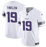 Men & Women & Youth Minnesota Vikings #19 Adam Thielen White 2025 F.U.S.E. Winter Warrior Limited Stitched Jersey,baseball caps,new era cap wholesale,wholesale hats