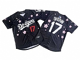 Men's Los Angeles Dodgers #17 Shohei Ohtani Black 2025 Tokyo Series Limited Stitched Jersey,baseball caps,new era cap wholesale,wholesale hats