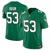 Men & Women & Youth Philadelphia Eagles #53 Zack Baun Kelly Green 2025 F.U.S.E. Vapor Untouchable Limited Stitched Jersey,baseball caps,new era cap wholesale,wholesale hats