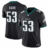 Men & Women & Youth Philadelphia Eagles #53 Zack Baun Black 2025 F.U.S.E. Vapor Untouchable Limited Stitched Jersey,baseball caps,new era cap wholesale,wholesale hats