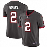 Men & Women & Youth Tampa Bay Buccaneers #2 Emeka Egbuka New Gray 2025 Draft Vapor Untouchable Limited Stitched Jersey,baseball caps,new era cap wholesale,wholesale hats